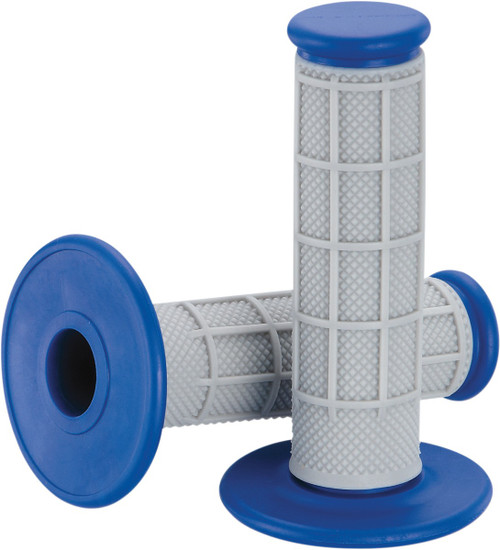 Moose Offroad Qualifier Grips - Half Waffle - Blue [1MG0715EUM]