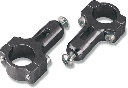 Moose Offroad Aluminum 7/8" Handguard Mount Clamps - Black [50032B]