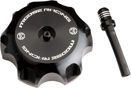 Moose Offroad Aluminum Gas Cap - Black - IMS Tanks [T034133GB]