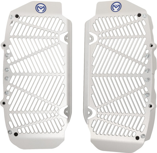 Moose Offroad Radiator Guards - Silver - Triumph [122024]