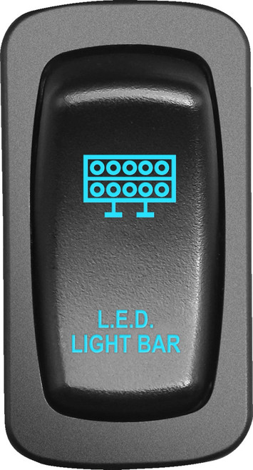 Moose Offroad Switch - Roof Light - Blue [RFLCARB]