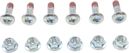 Moose Offroad Bolts with Nuts - Sprocket - 6 Pack [2008HSM]