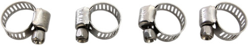 Moose Offroad Clamp Hose - Stainless Steel - 8-22 mm - 4-Pack [1146406]