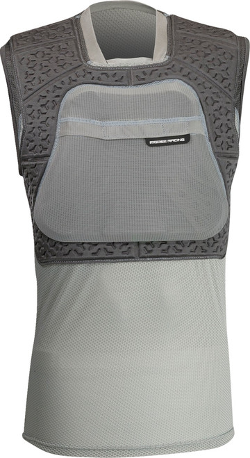 Moose Offroad XCR Guard Vest - Gray - 2XS/XS [27011056]