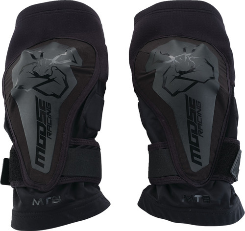 Moose Offroad Compression Knee Guards - Black - XL/2XL [27040750]