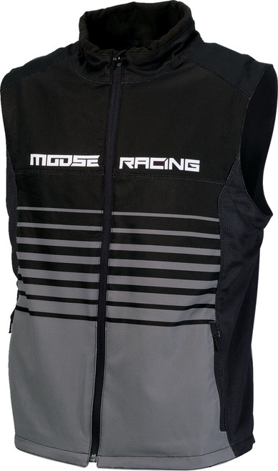 Moose Offroad Moto Vest - Black/Gray - 3XL [28300643]