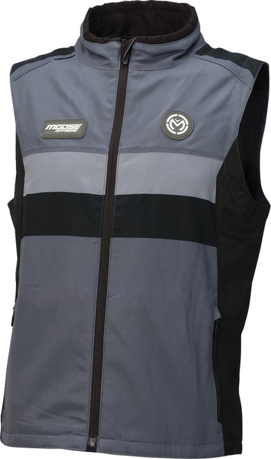Moose Offroad Moto Vest - Gray/Black - 3XL [28300766]