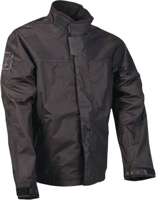 Moose Offroad XC1 Rain Jacket - Black - Small [29200665]