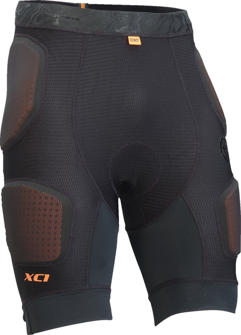 Moose Offroad XC1 Guard Shorts - Black - Medium [29400452]