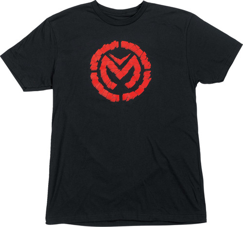 Moose Offroad Fractured T-Shirt - Black/Silver - Medium [303022754]
