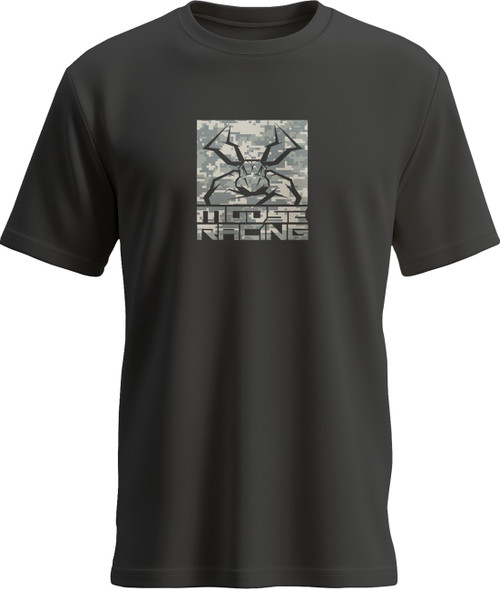 Moose Offroad Agroid T-Shirt - Camo Black - Medium [303024402]