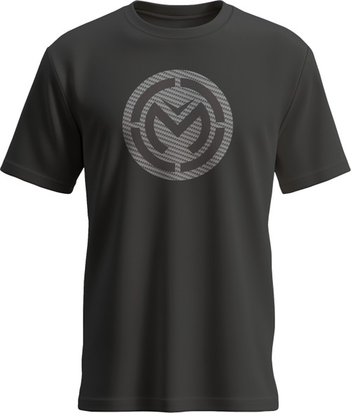 Moose Offroad Youth Carbonizer T-Shirt - Black - Medium [30323814]