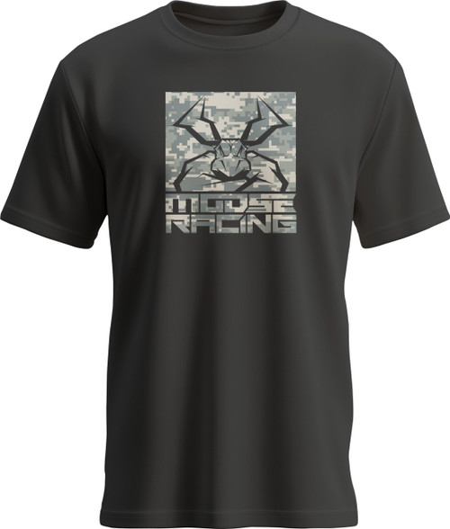 Moose Offroad Youth Agroid T-Shirt - Camo Black - Large [30323819]