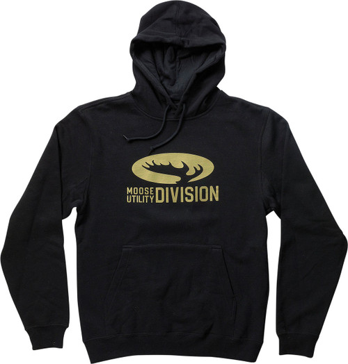 Moose Offroad MUD Antler Hoodie - Black - Medium [30505880]