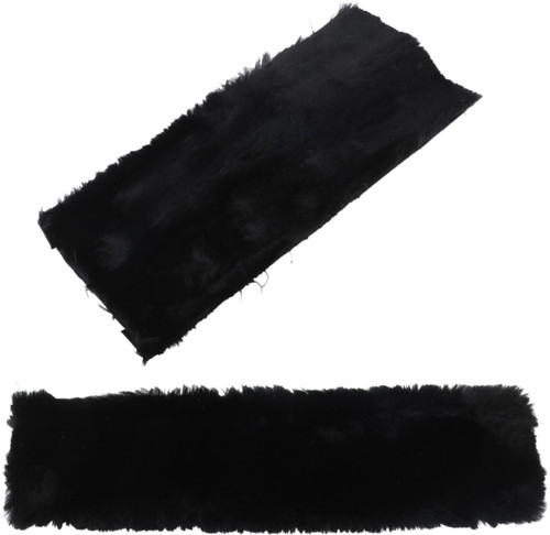 Moose Offroad Seat Belt Sleeves - Black - Pair [45101413]