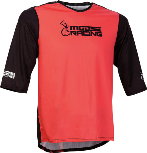 Moose Offroad MTB 3/4-Sleeve Jersey - Black - Small [50200238]