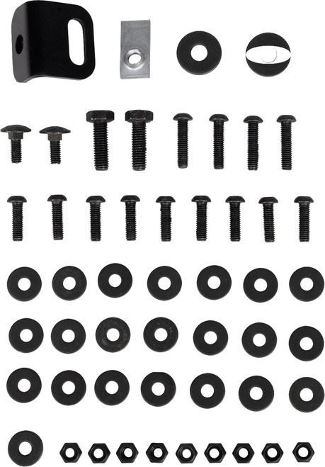 Moose Offroad Footwell Hardware - Yamaha - Wolverine [05211818BK]