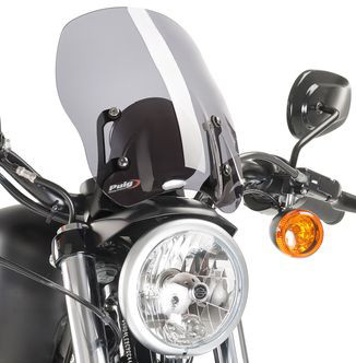 PUIG 9283H WINDSCREEN NAKED NEW GEN LIGHT SMOKE `04-22 XL (EX 48)