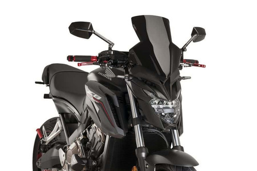 PUIG 9687N WINDSCREEN NAKED NEW GEN SPORT BLACK