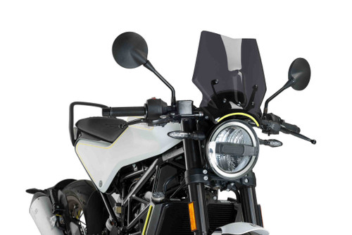 PUIG 9702F WINDSCREEN NAKED NEW GEN SPORT DARK SMOKE HUS
