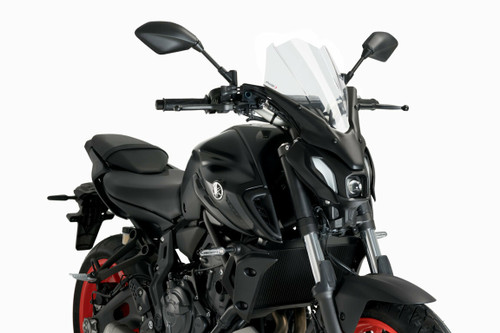 PUIG 20619W WINDSCREEN NAKED NEW GEN TOURING CLEAR YAM