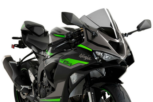 PUIG 21831H WINDSCREEN Z-RACING SMOKE KAW