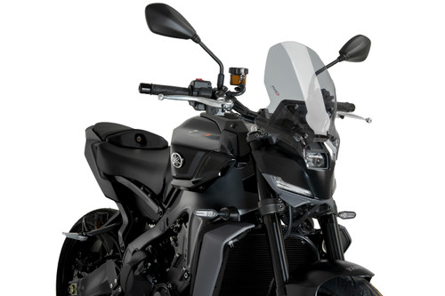 PUIG 22078H WINDSCREEN NAKED NEW GEN TOURING SMOKE YAM