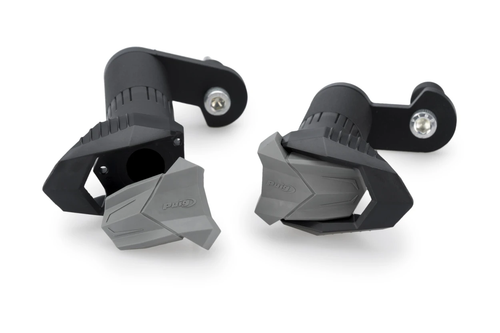 PUIG 22236N FRAME SLIDERS R19 BLACK APR