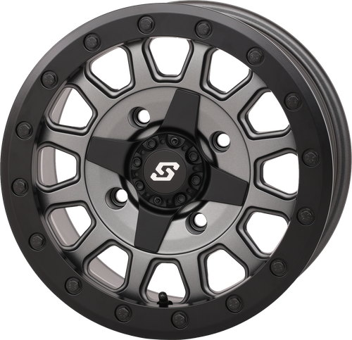 SEDONA 570-9122 ADAPT DD WHEEL 14X7 6+1 4/137 & 4/156 MATTE GNMTL GREY