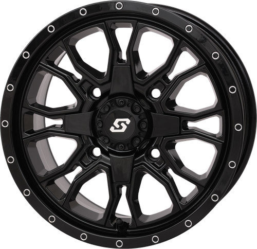 SEDONA 570-9128 FUSION DD WHEEL 14X7 6+1 4/137 & 4/156 GLOSS BLACK