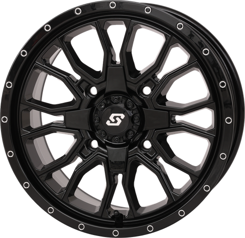 SEDONA 570-9129 FUSION DD WHEEL 15X7 5+2 4/137 & 4/156 GLOSS BLACK
