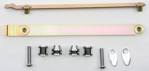 HARDDRIVE 086074 DOCKING HARDWARE KIT CHROME DYNA 06-17