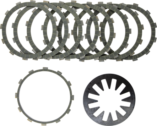HARDDRIVE HDC7011 ARAMID CLUTCH FRICTION SET WITH HD DIAPHRAM SPRING
