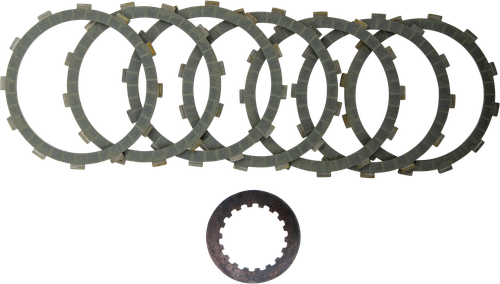 HARDDRIVE HDC7024 ARAMID CLUTCH FRICTION SET WITH HD DIAPHRAM SPRING