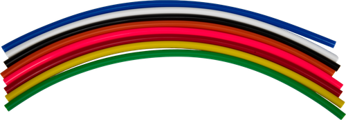 FIRE POWER 28-6150 GAS CAP VENT HOSE 18" MULTI-COLOR 50/PK