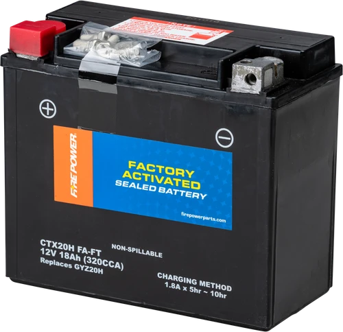 FIRE POWER CTX20H (FA) FT BATTERY CTX20H (FA) FT SEALED FACTORY ACTIVATED