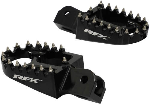RFX FXFR 60100 99BK FOOTPEGS BLACK TRIUMPH