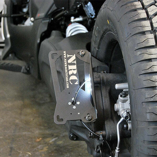 NEW RAGE CYCLES RYKER-SIDE SIDE MOUNT LICENSE PLATE CAN