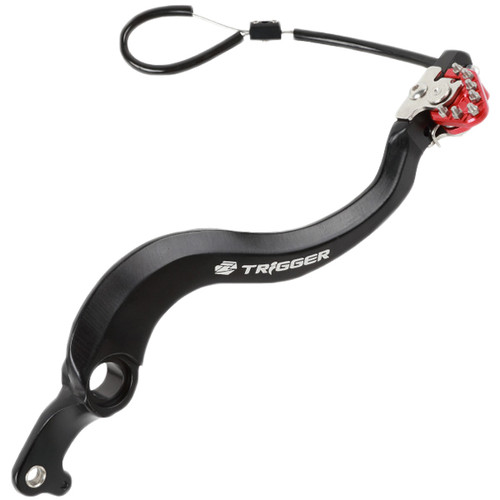 ZETA ZE90-7012 TRIGGER BRAKE PEDAL RED HON