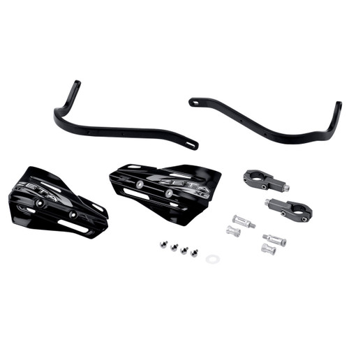 ZETA ZE72-5019 ARMOR HANDGUARD XC KIT FOR 28.6MM BAR BLACK/BLACK