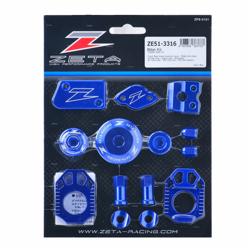 ZETA ZE51-3316 BILLET KIT YAM BLUE
