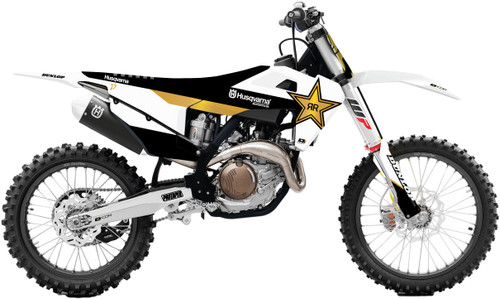 D-COR 20-70-404 COMPLET KIT ROCKSTAR HUSQ TC/FC 125-450 WHT BG