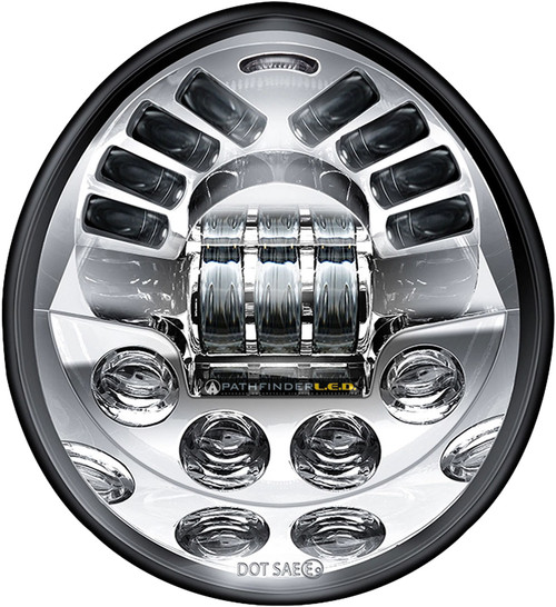 PATHFINDER V2VRDC V-ROD HEADLIGHT CHROME