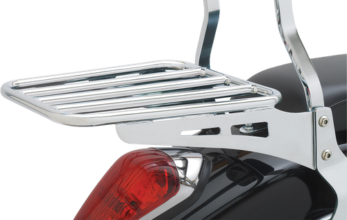 COBRA 02-3501 SISSY BAR LUGGAGE RACK TUBE CHROME