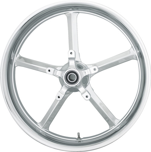 Coastal Moto Wheel - Rockstar - Rear - Single Disc/with ABS - Chrome - 16x5.5 - FL [ROC165CHABST]
