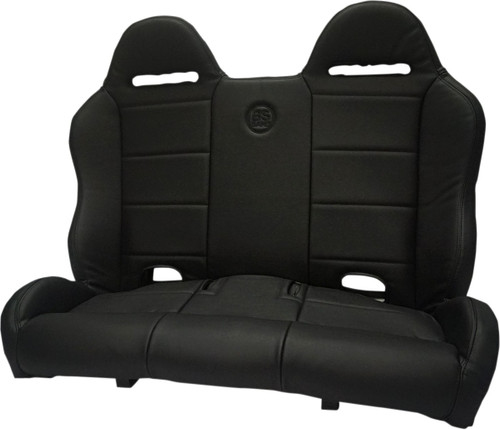 BS SAND Performance Bench Seat - Straight - Black - Maverick X3 '17-'20 [PEBEBKSTX]