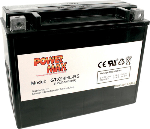 POWER MAX Battery - GTX24HL-BS [GTX24HLBS]