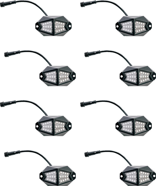 WHIPITLIGHTRODS Rock Lights - 8 Pods [25800]