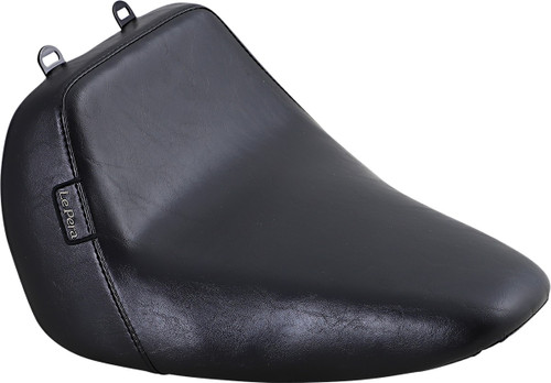 LE PERA Bare Bones Solo Seat - Smooth - Black - FLFB/S '18-'23 [LYO007]