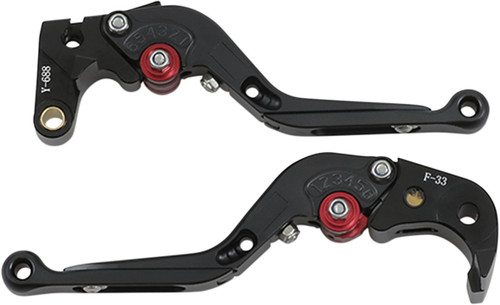 MGP MGP Brake and Clutch Lever Set - Black [408012600]